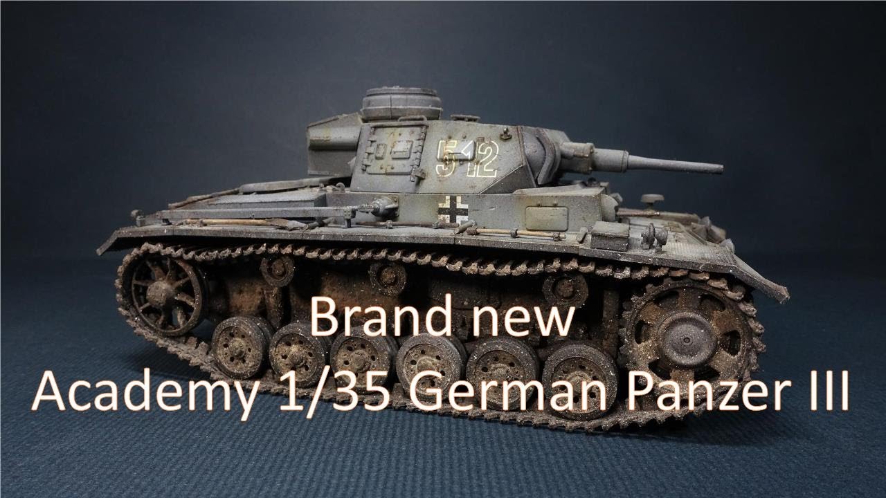 Brand new 1/35 Academy German Panzer III