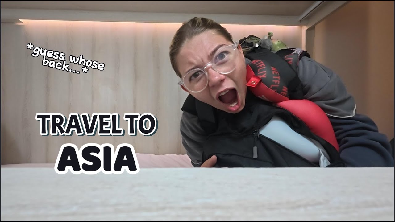 Travel To Asia (reuniting with a special guest!!)