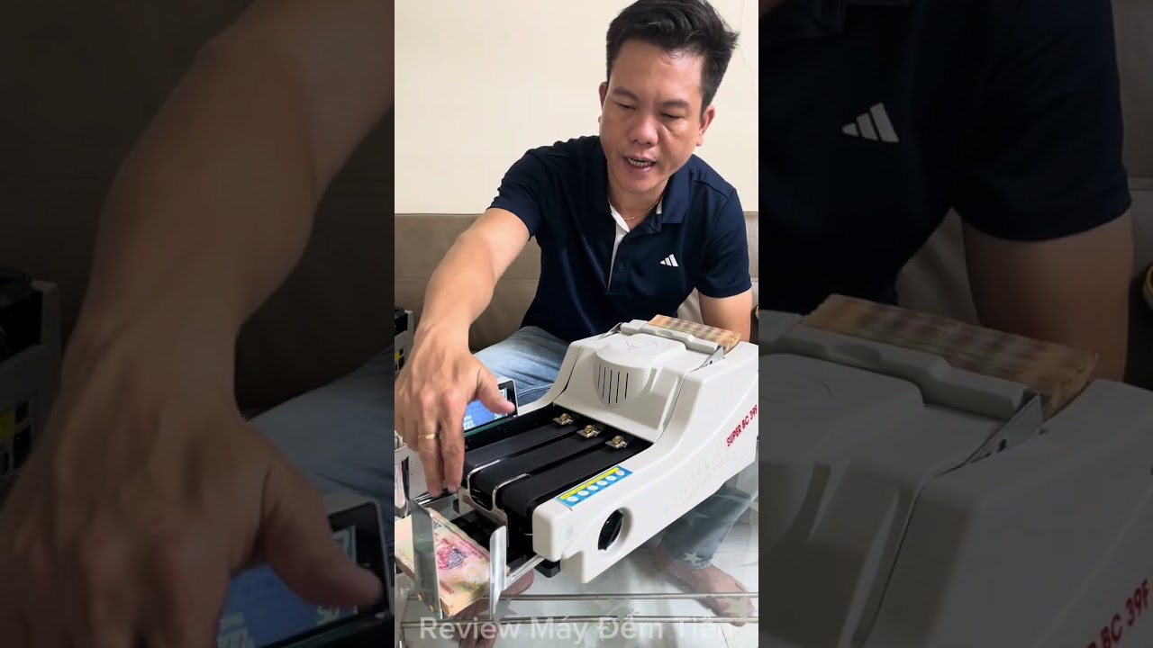 Review M&aacute;y Đếm Tiền XINDA Super Bc 39F Hằng T&iacute;n Việt Nam