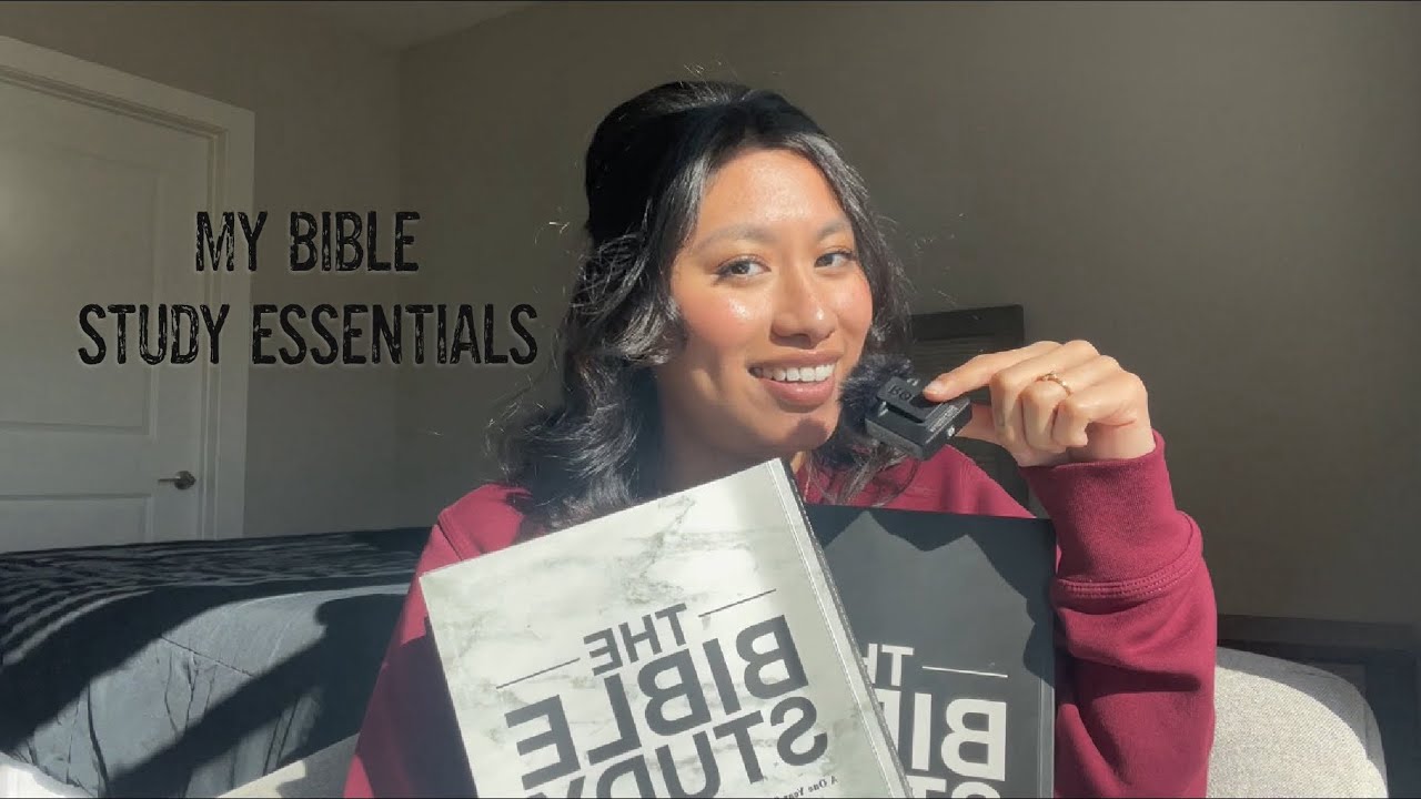 How to study the Bible effectively in 2024 | My Bible study essentials | The only Bible you need