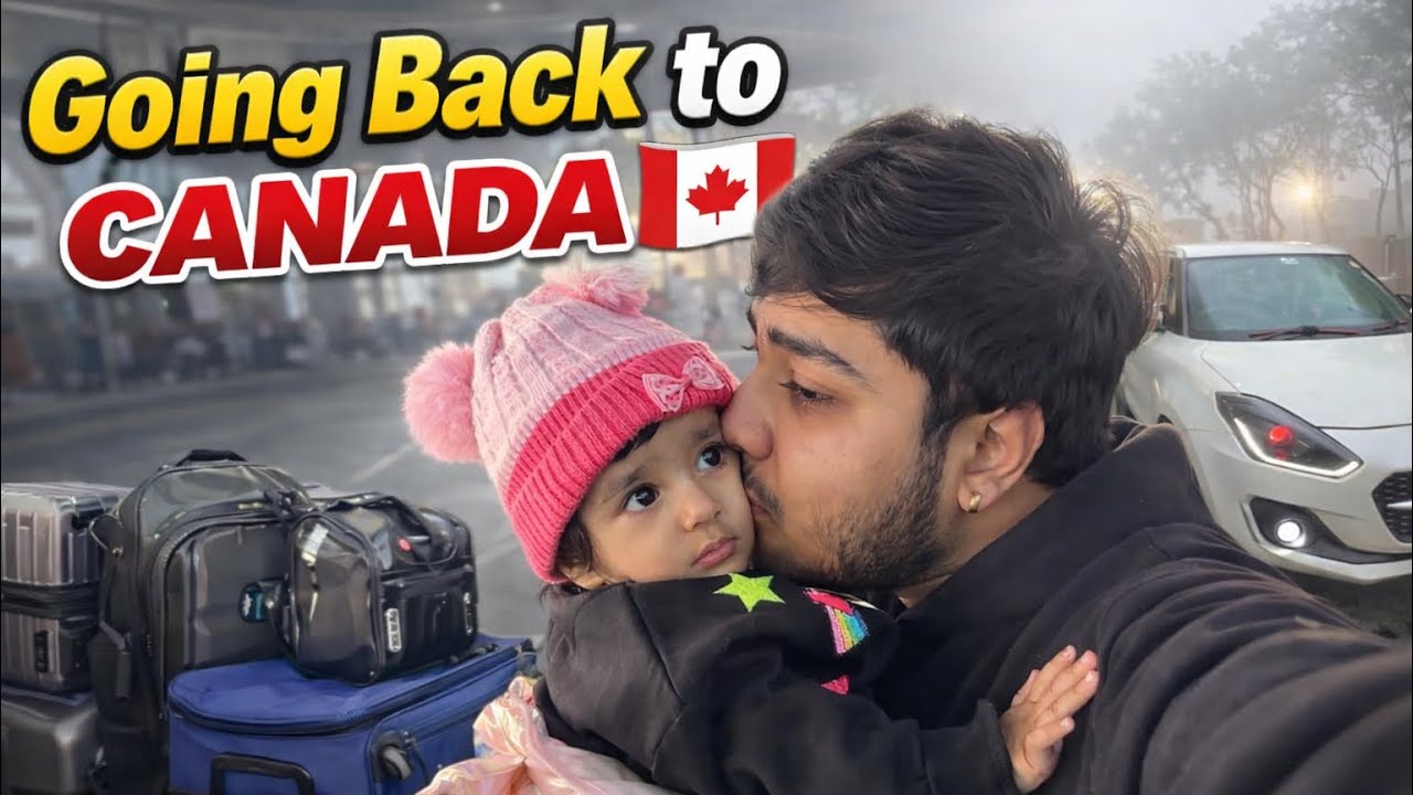 Going Back to Canada 🇨🇦🥺 | Emotional Goodbye 💔