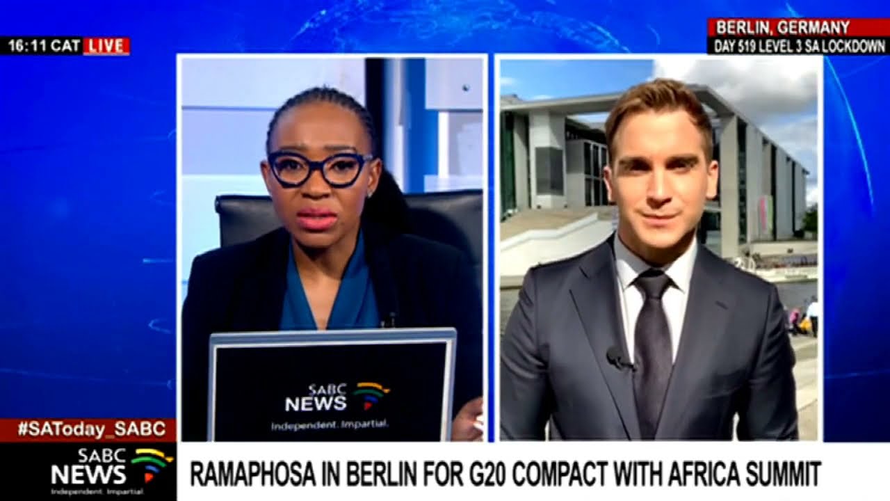 G20 Compact Africa Summit I Trent Murray gives update fom Berlin
