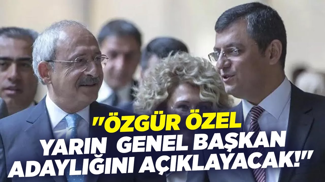 Kılıçdaroğlu: ''Özgür Özel Yarın Başkan Genel Adaylığını Açıklayacak!'' I KRT Haber