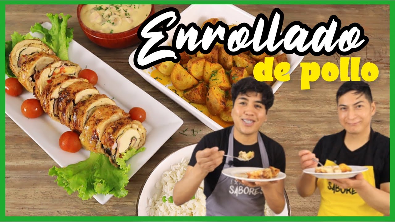 Prepara tu cena de aniversario - pollo enrollado