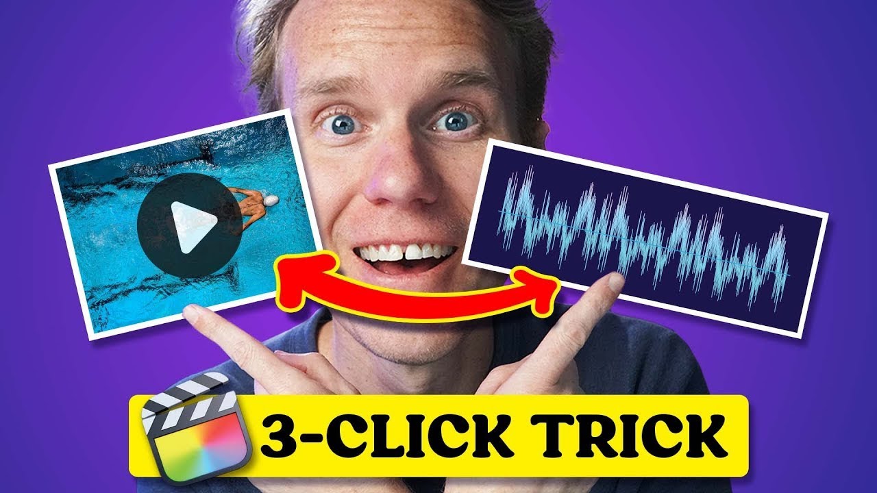 Как синхронизировать звук в Final Cut Pro