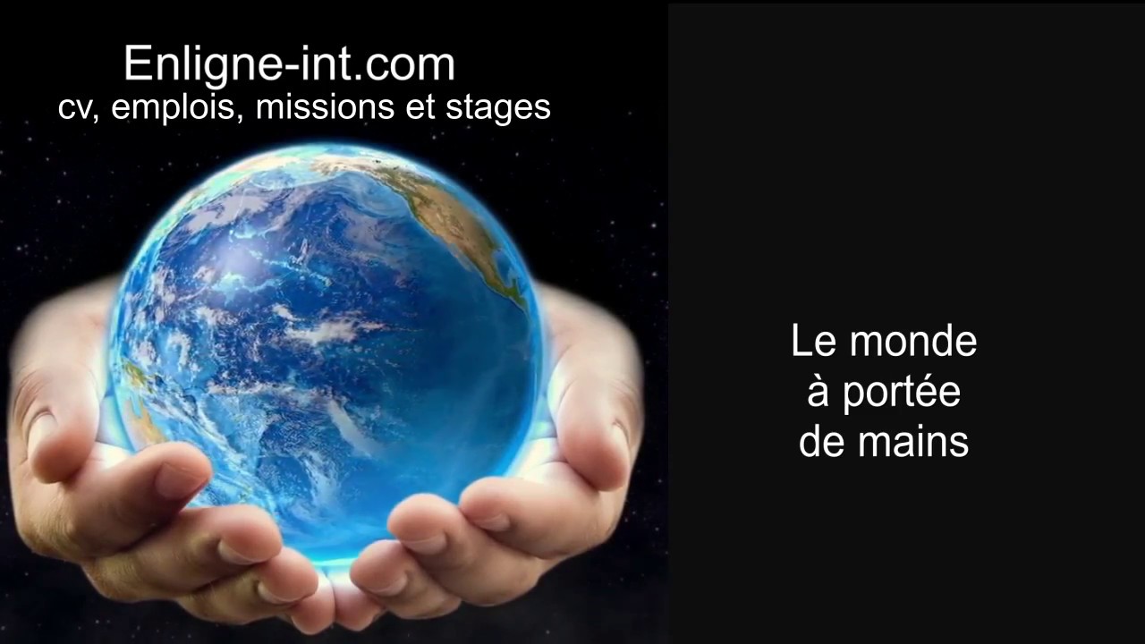 Enligne-fr.com : cv, emplois, missions et stages, le monde &agrave; port&eacute;e de mains