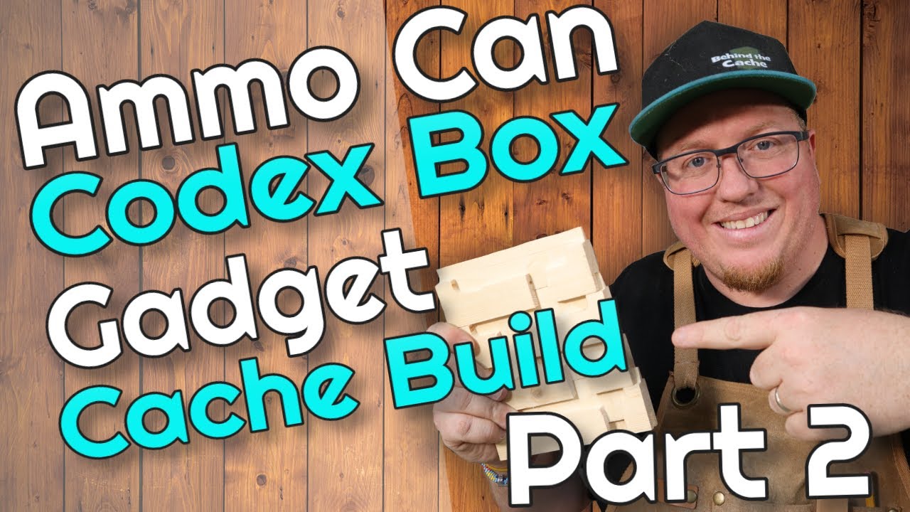 Ammo Can Codex Box Gadget Cache Build Part 2 (GCNW)