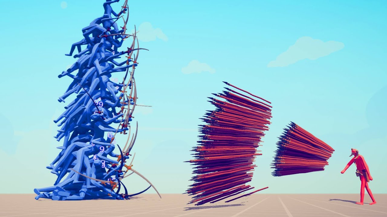 DEMON PILLAR VS EVERY GOD RANGED | TABS - Totally Accurate Battle Simulator