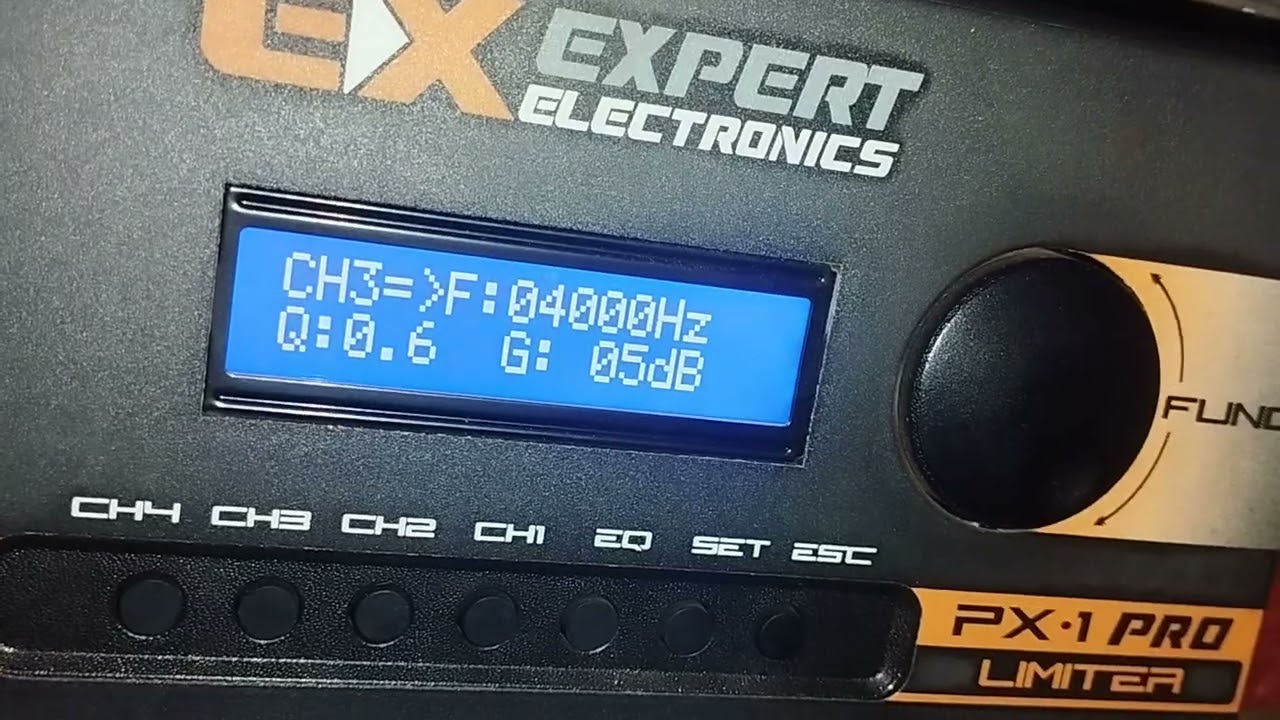 equalizacao EQ CHANEL e   EQ IN