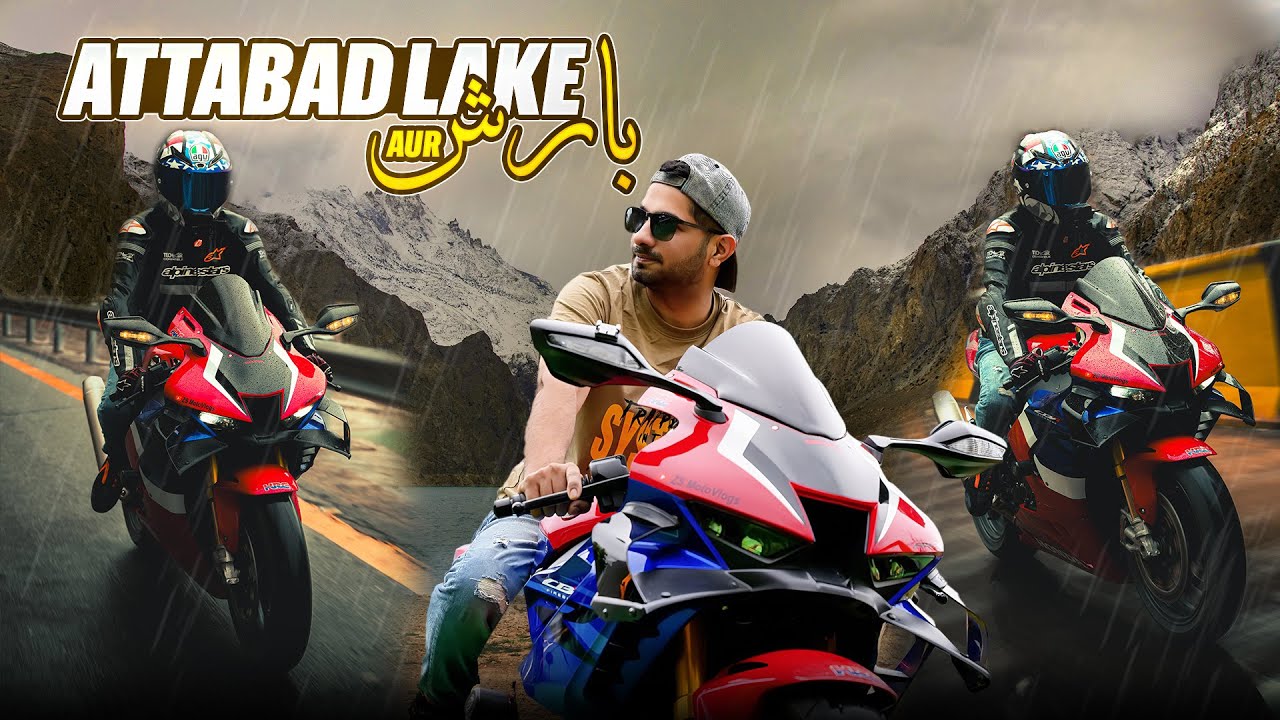 CBR 1000RR-R at ATTABAAD LAKE | ZS MOTOVLOGS |