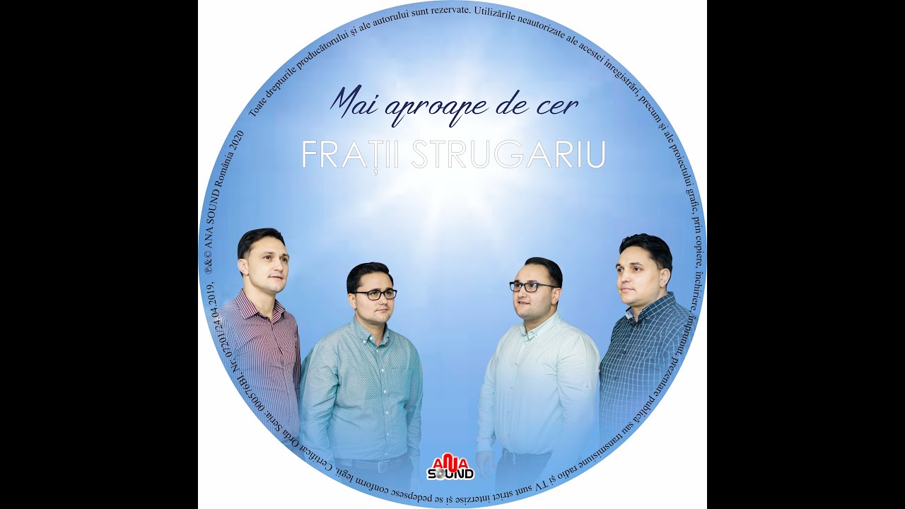 NOU!!! FRATII STRUGARIU - Amagire - ALBUM = Mai aproape de cer = 2020