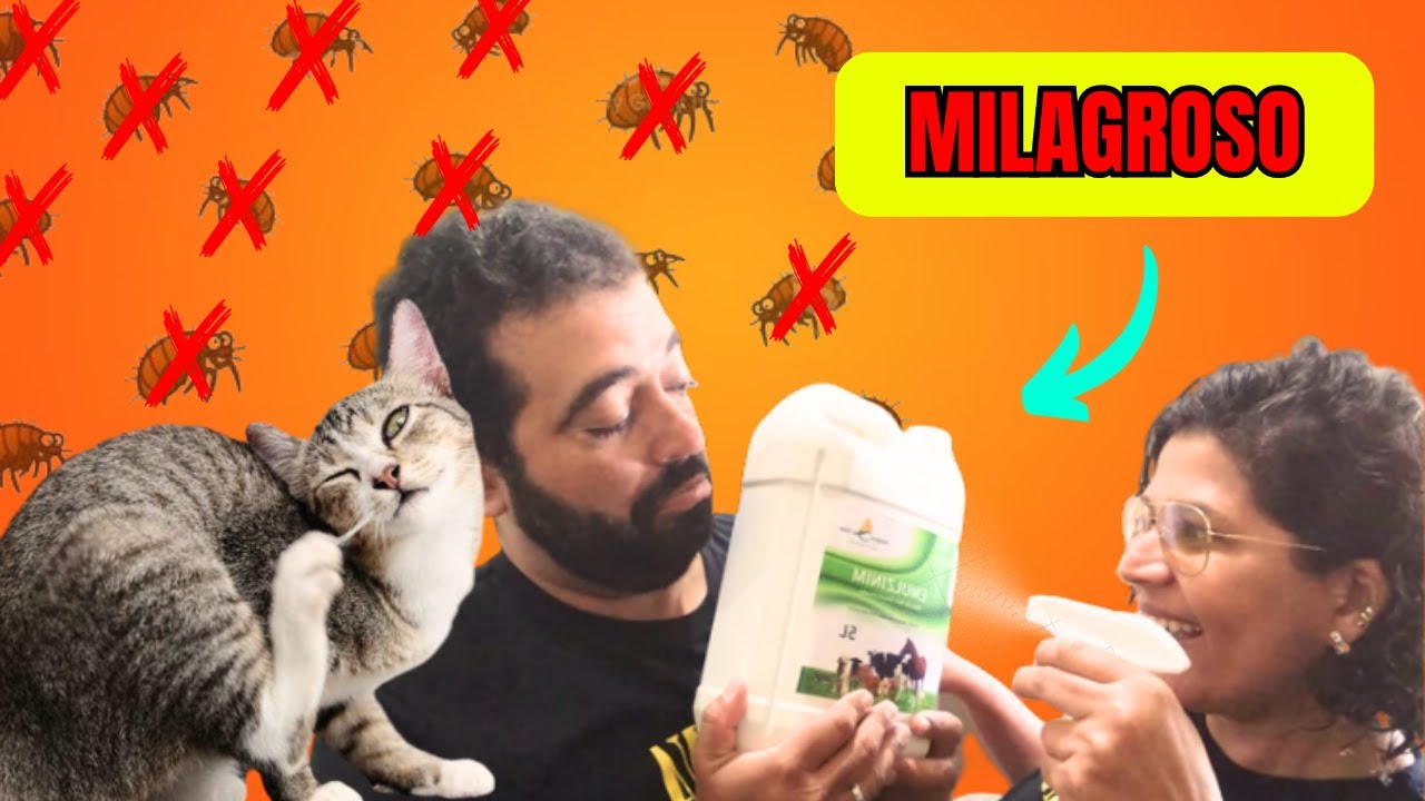REPELENTE 100% NATURAL PARA PULGAS E CARRAPATOS