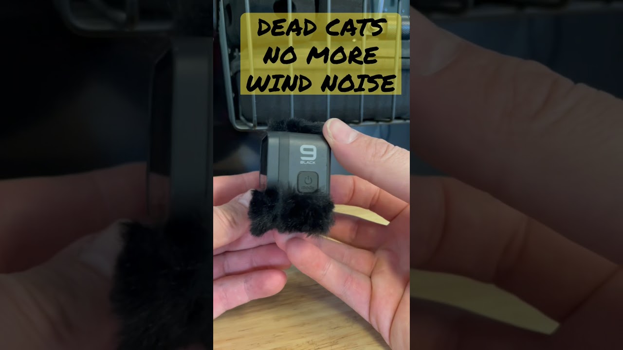 GoPro Dead Cats | Wind Noise Reduction