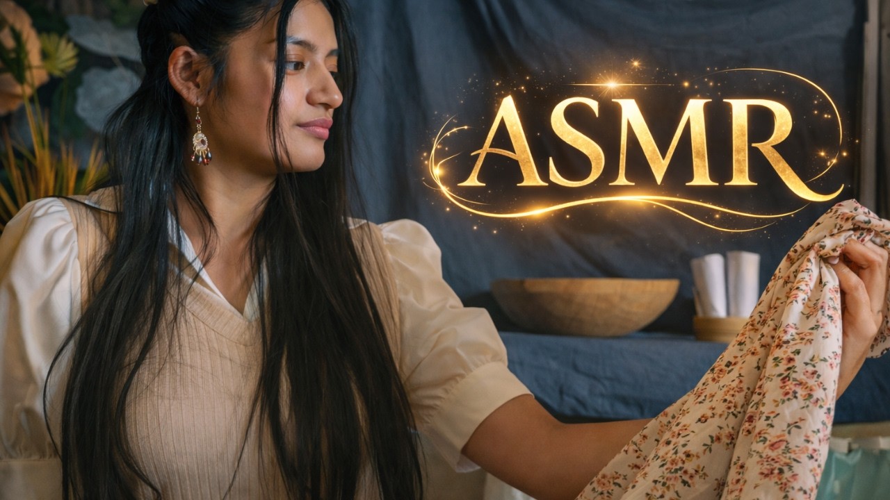 ASMR , Tencion personal, tu amiga repara tu ROPA, ROLEPLAY
