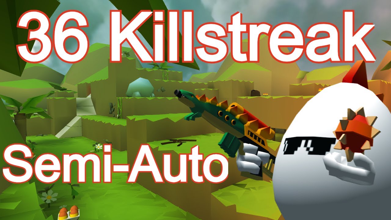 Getting 30 kills with every gun! - Semi-Auto | Shell Shockers