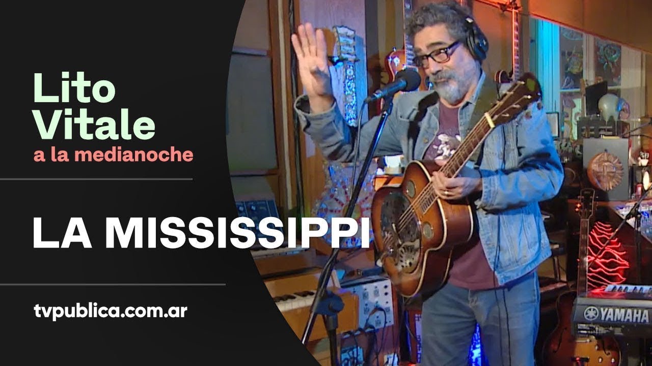La Mississippi, Lito Vitale │Galvanizado