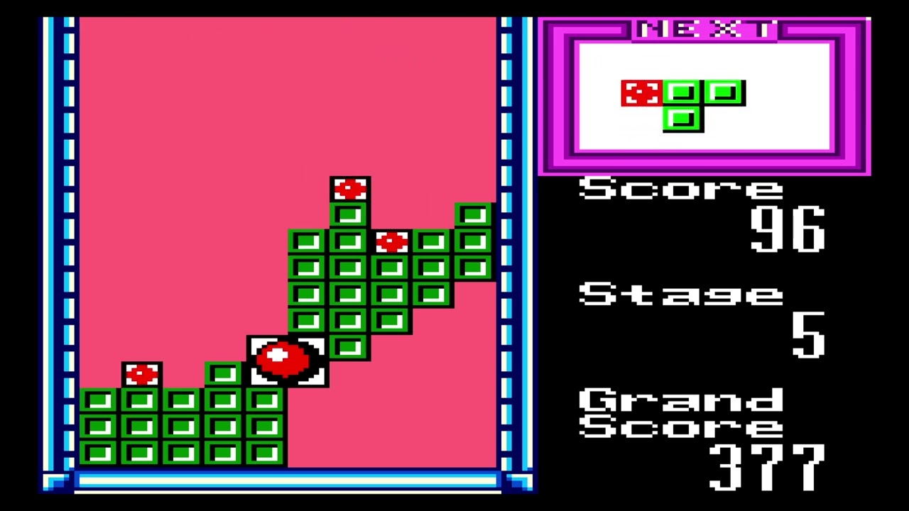 Super Bombliss DX: Stages 1-25 Tetris Forever PS5 game (RAW VIDEO)