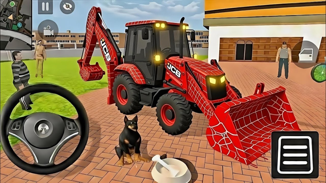 🔥Indian Thift Auto Simulator😍Purchase by Spiderman🕷️ Monster JCB💥 | police City Mission😳 Gameplay