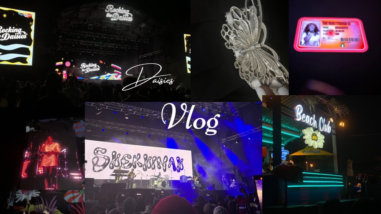 Rocking the Daisies 2024 Vlog| First-timer