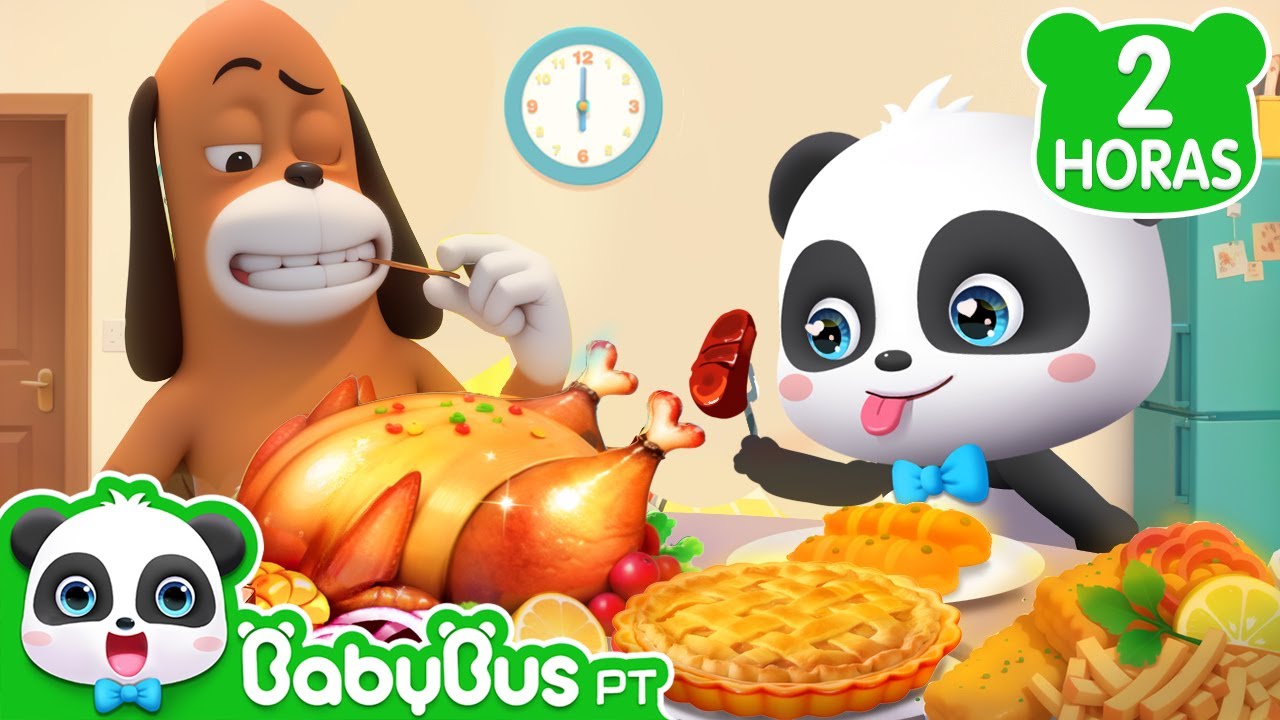 Uma Visita à Casa do Sr. Dao 🍽️😋 | 2 HORAS DE BABYBUS | +Completo  | Desenhos Animados em Português