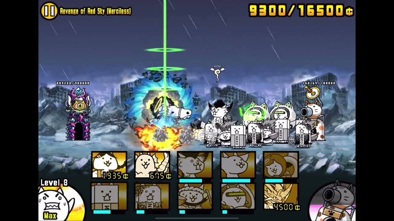 The Battle Cats: Red Sky at Night -- Revenge of Red Sky (Merciless)