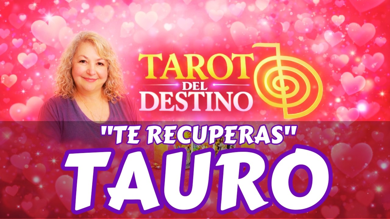 TAURO ♉ NO PUEDES MÁS… PERO TE RECUPERAS MUY PRONTO | Tarot del Destino #tauro