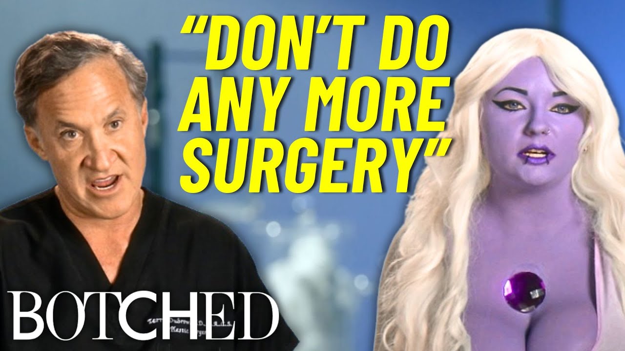 REJECTED By Botched: Bunny Blaze’s Cosplay Dream Of Bigger Breasts Gets Shut Down | Botched | E!