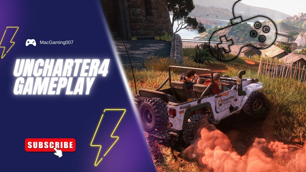 Uncharted 4 Gameplay on PS5 (4K) | Amazing Graphics & Action