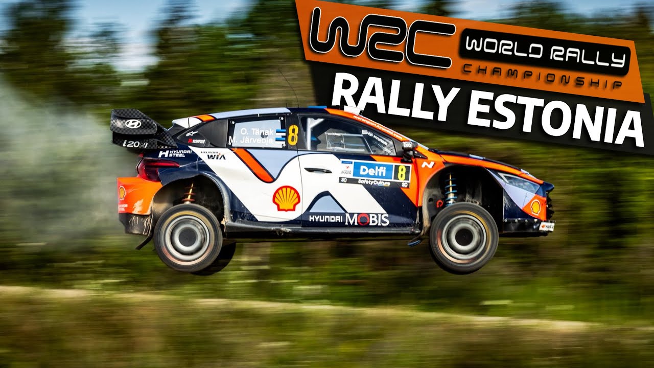 WRC Estonia 2025 | Rally Highlights – Solberg’s Win & High-Speed Gravel 🇪🇪