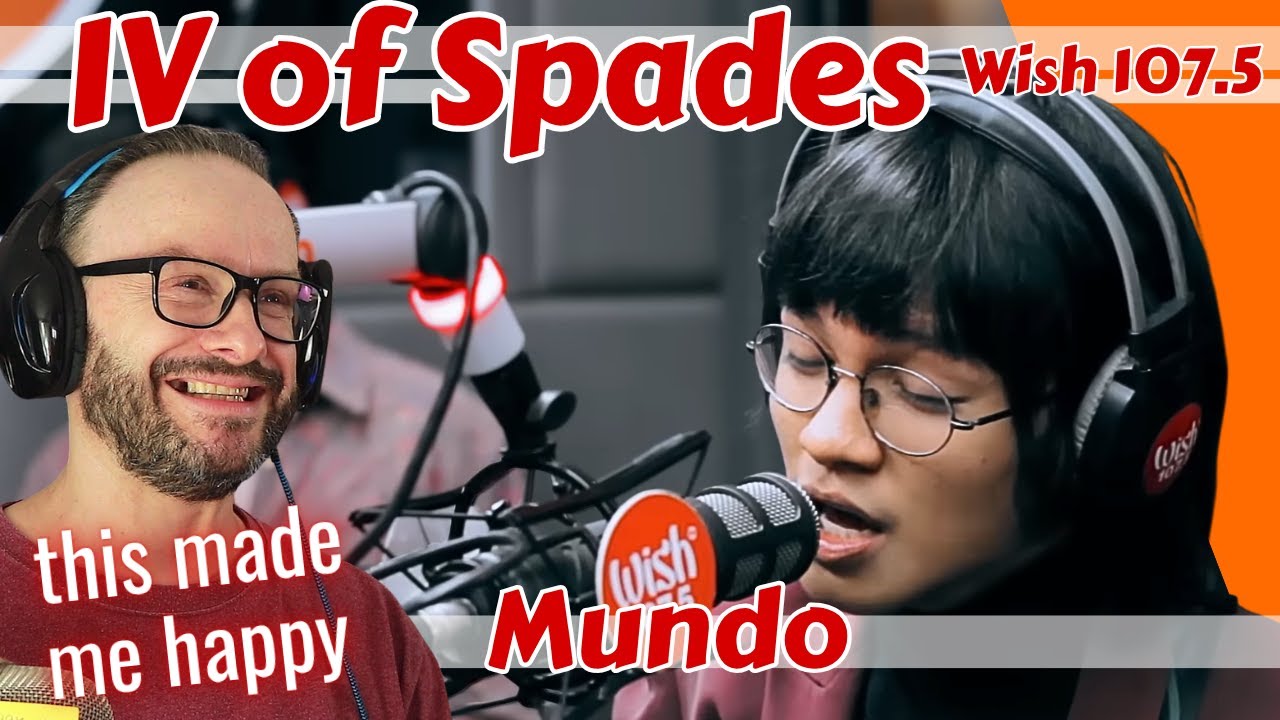 incredible fuzz!! IV of SPADES - Mundo - Wish 107.5 Bus reaction
