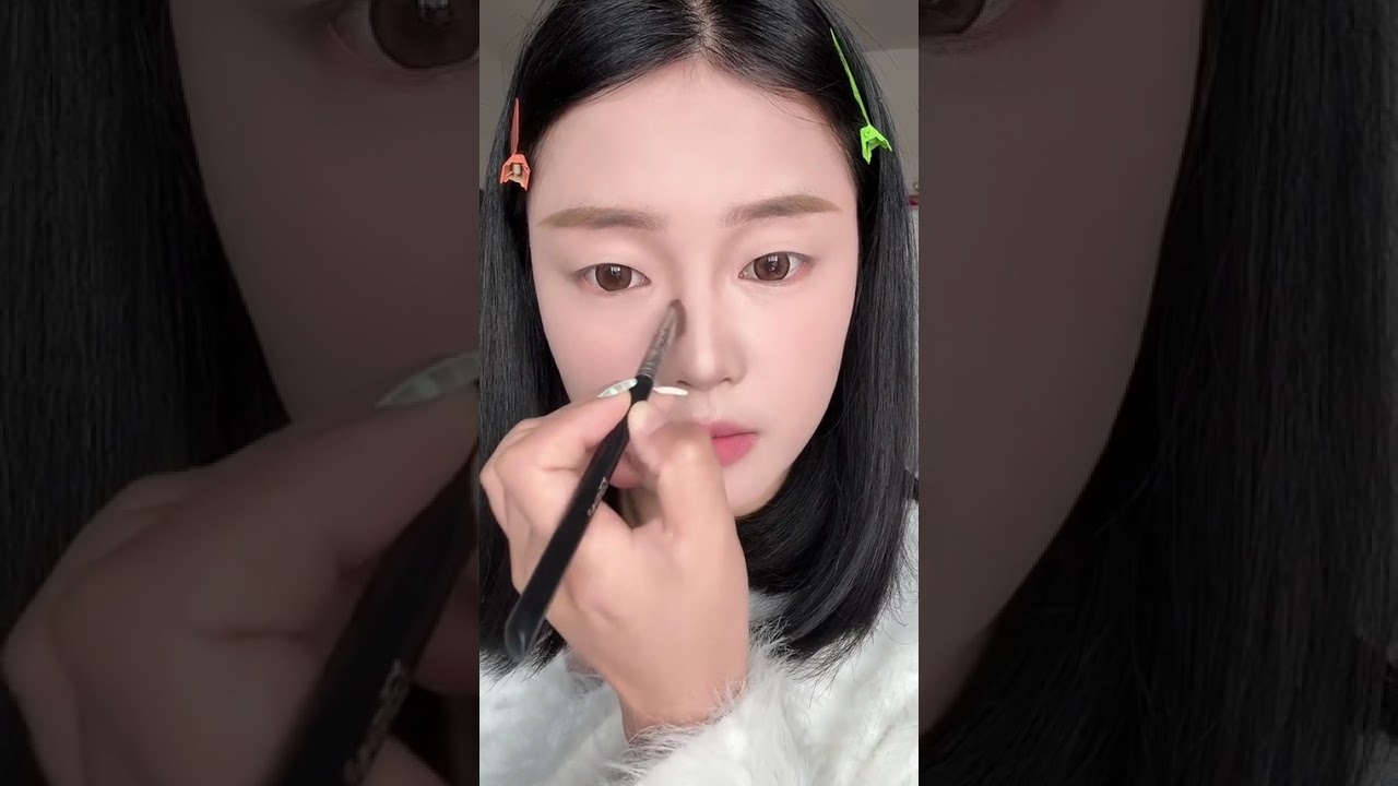 0基础新手万能详细修容提亮跟练 不挑鼻型修容提亮一看明了！