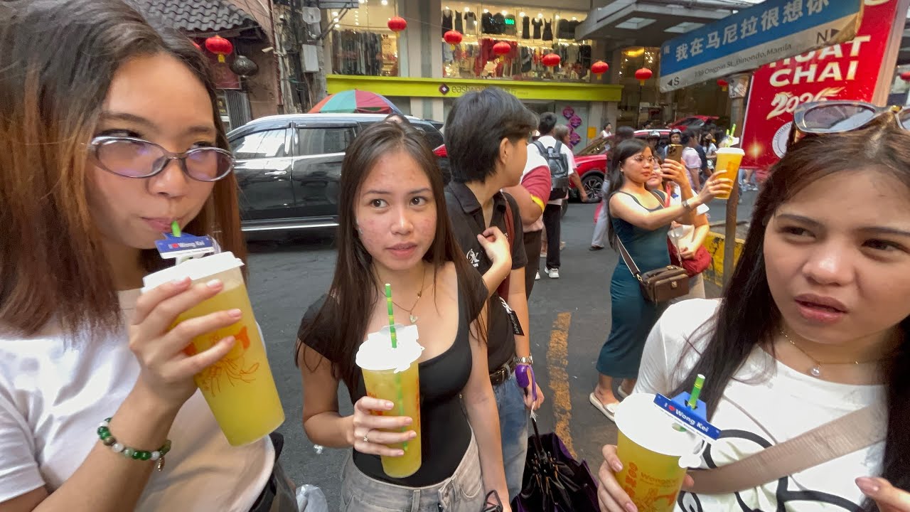  Binondo Vlog With 4 Gays And 4 Straights | Trying out and Rating Foods With Friends | 