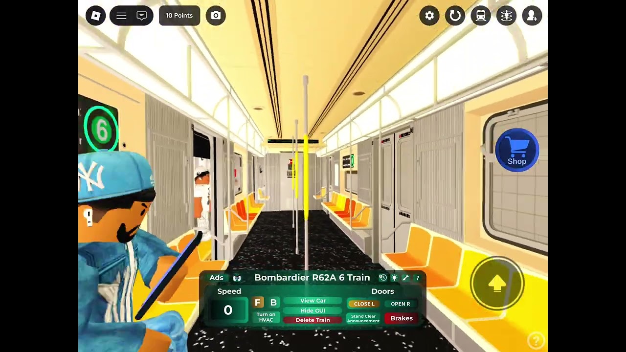 Driving An R62A 6 Train In IRT Subway Lines