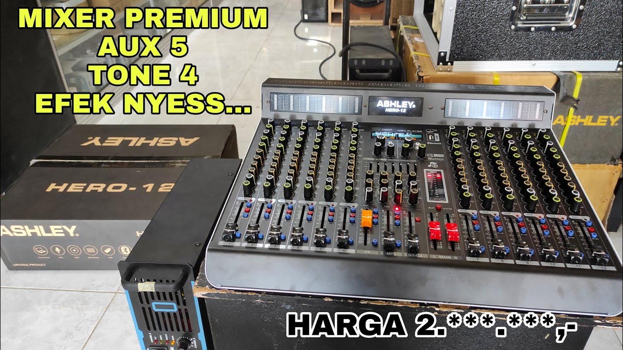 HERO 12 MIXER MANTUL EFEK NYA JOSS || MIXER PREMIUM HARGA MINIMUM