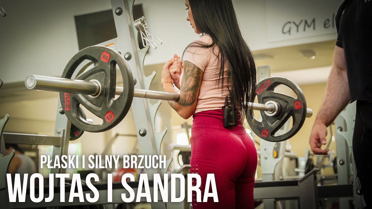 WOJTAS I SANDRA - TRENING BRZUCHA