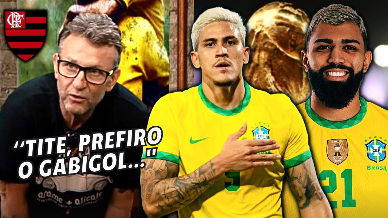 NETO PREFERE GABIGOL DO QUE PEDRO COM BRASIL NA COPA DO MUNDO 2022