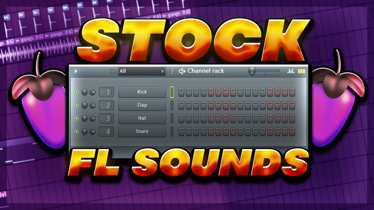 using stock fl studio sounds (making a boom bap beat)
