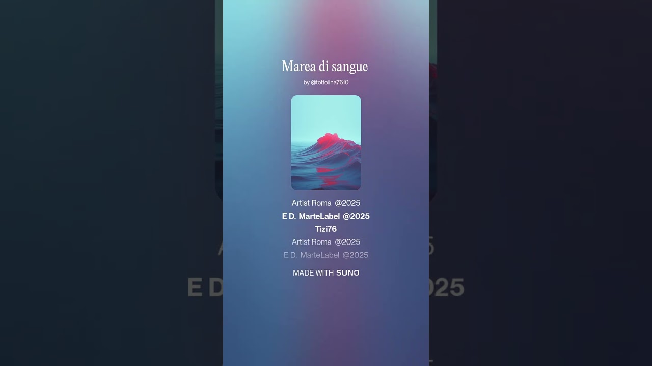 Marea di sangue