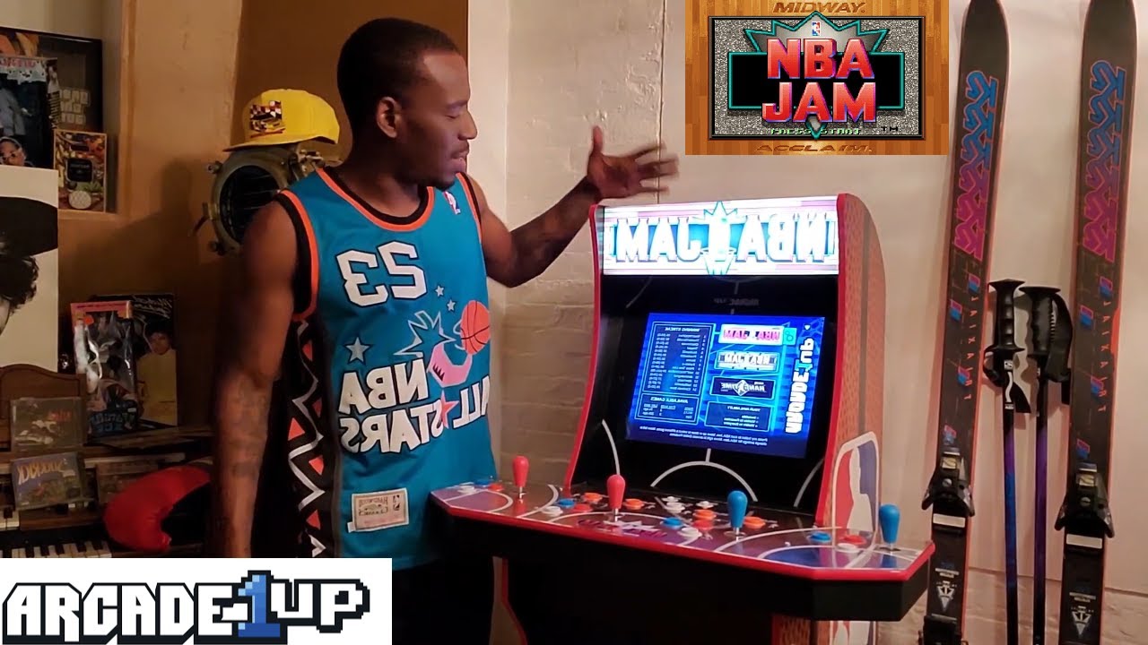 NBA JAM Arcade1UP REVIEW PLUS GAMEPLAY!