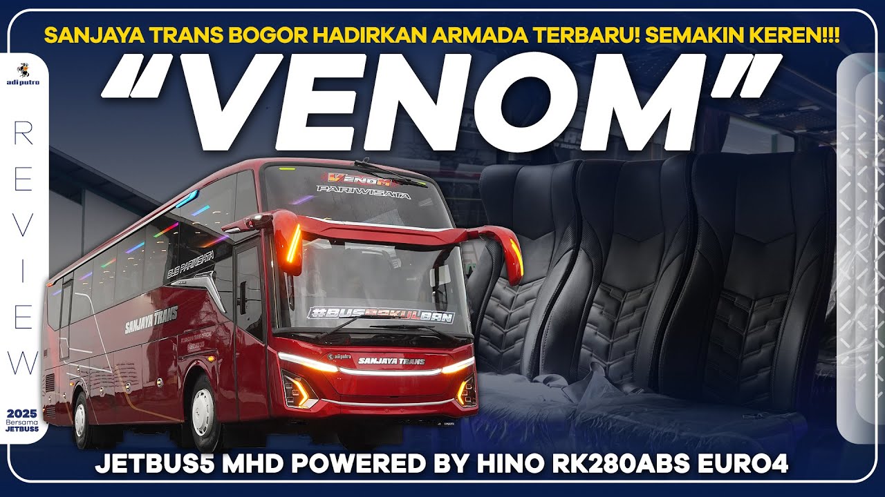 SANJAYA TRANS Bogor Hadirkan Armada Terbaru! Semakin Keren!! 