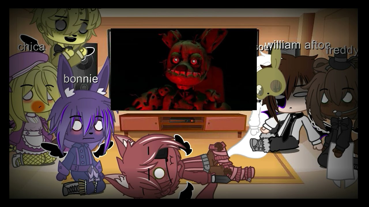 FNAF 1 REACTS TO WİLLİAM AFTON(+his childrens)|| funny-drama