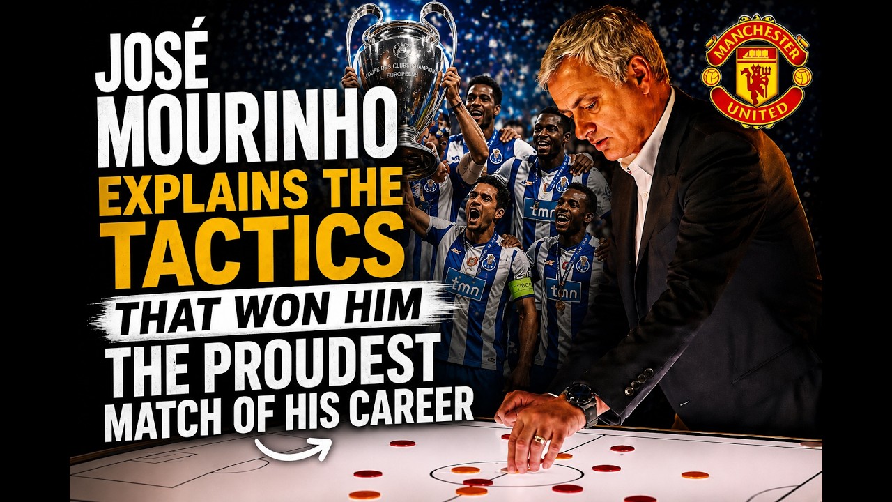 José Mourinho explains the tactics he used to defeat Manchester United #AntoineAllenInterviews
