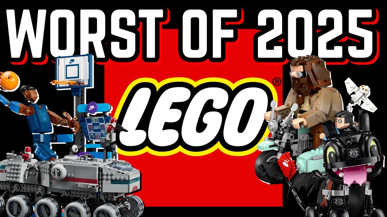 10 ХУДШИХ наборов LEGO 2025 года
