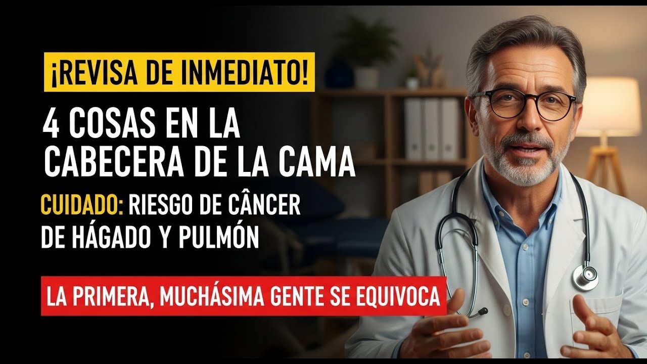 4 objetos junto a la cama que elevan el riesgo de cáncer (el primero casi todos lo tienen).