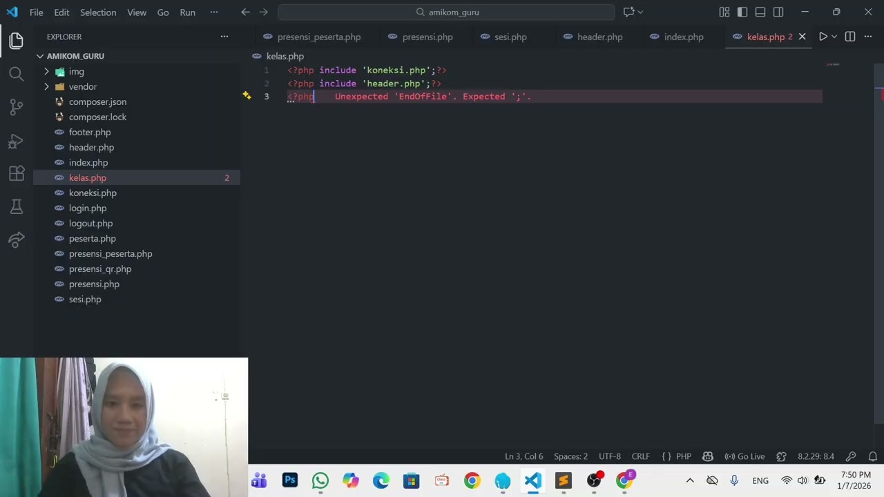 Tugas bahasa pemrogaman II “Tutorial mengubah tampilan dashboard di web amikom guru”