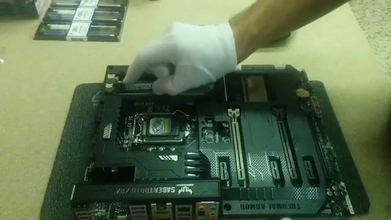 Vídeo tutorial placa base Sabertooth Z87