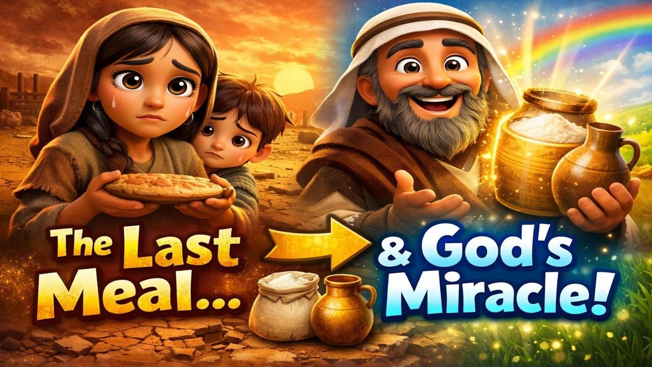 The Miracle of the Never-Ending Bread! | Bible Stories for Kids