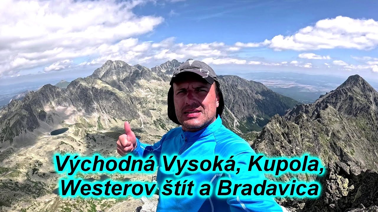 Vysoké Tatry - Východná Vysoká, Kupola, Westerov štít a Bradavica.