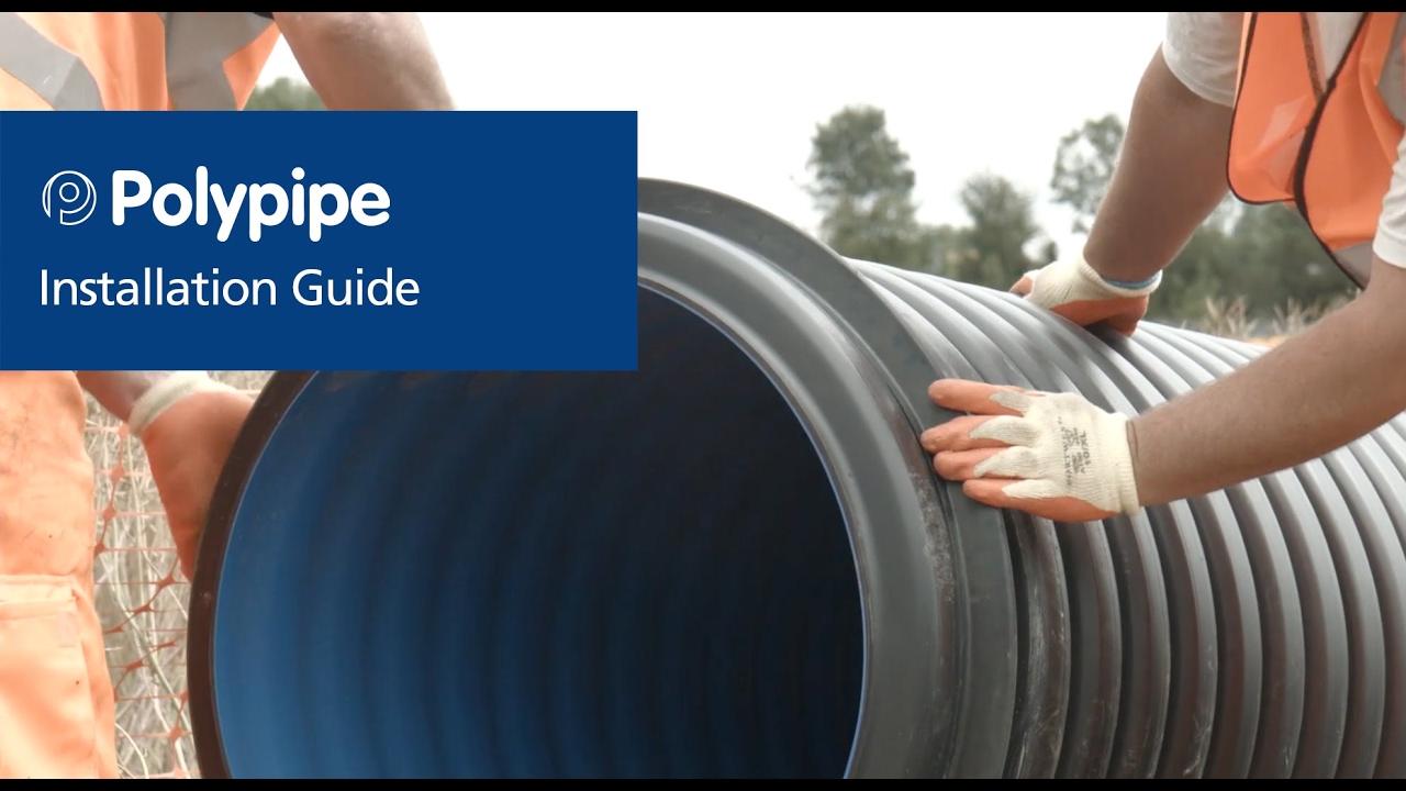 Drain and Sewer Piping Systems – Installation and Air Testing | Polypipe Civils