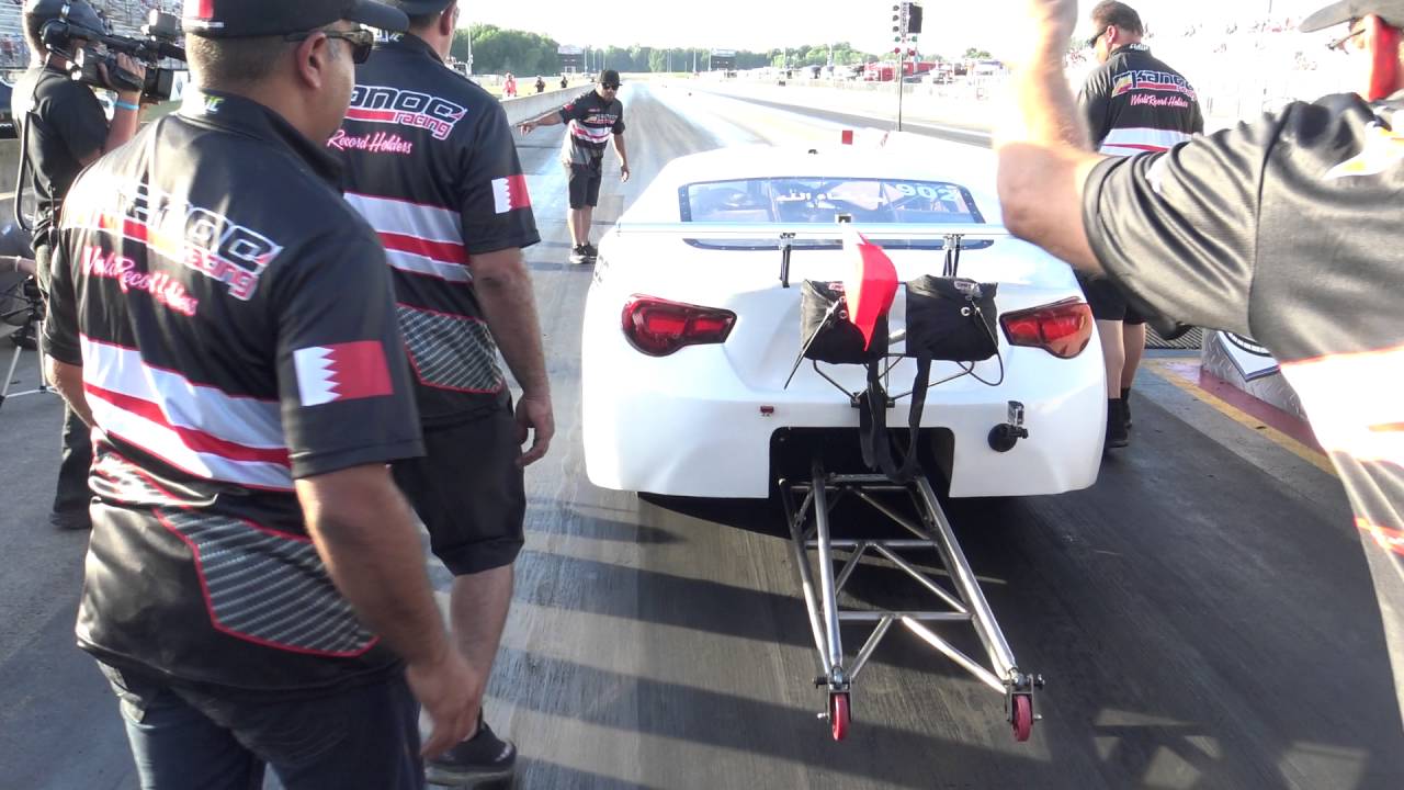 EKanoo Racing FT86 driven by Gary White defeats Kevin Riverbank in Quarter at PDRA Summer Drags